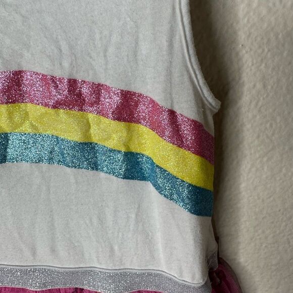 Kids Rainbow Care Bears Tulle Dress Small (6/6x) - Picture 3 of 5